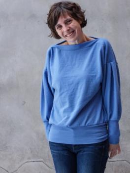 Wolljersey Hellblau